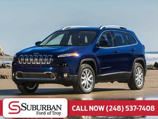 used 2015 Jeep Cherokee car, priced at $11,995