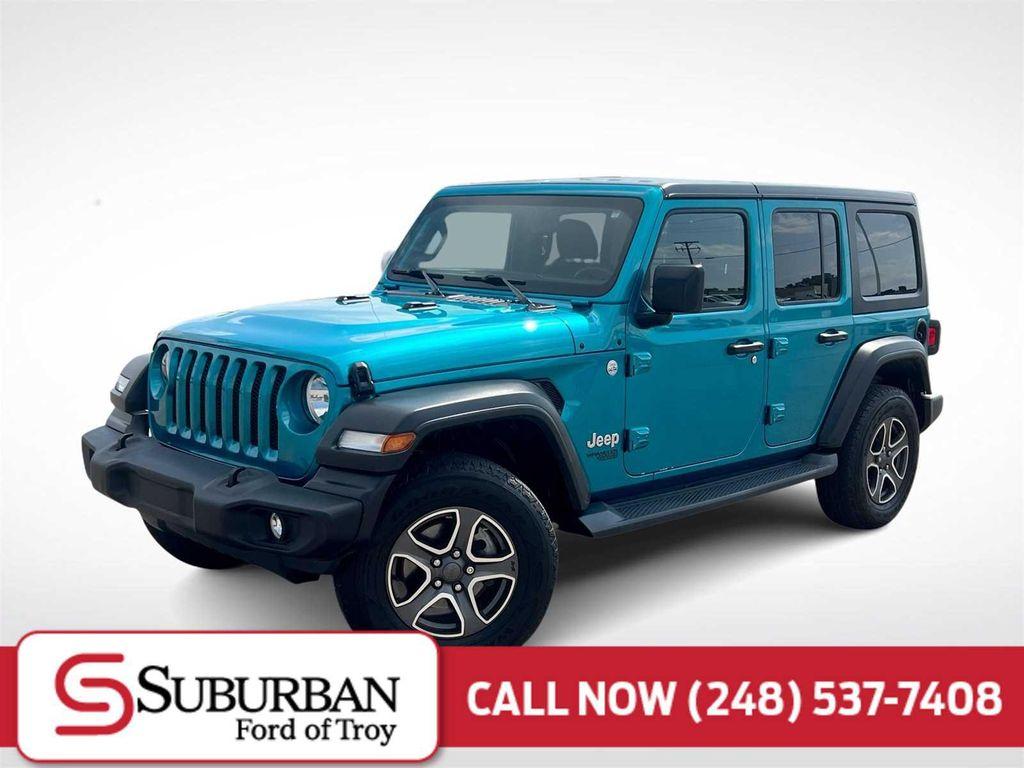 used 2020 Jeep Wrangler Unlimited car, priced at $24,495
