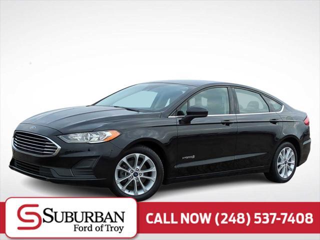 used 2019 Ford Fusion Hybrid car, priced at $18,495