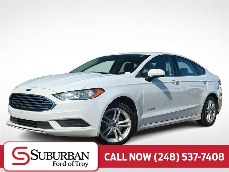 used 2018 Ford Fusion Hybrid car, priced at $11,695