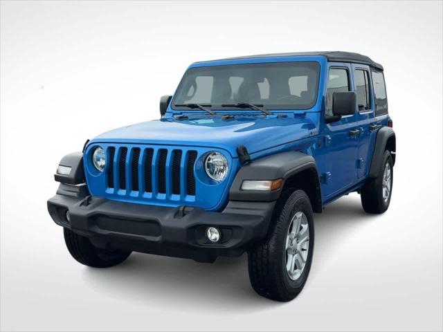 used 2022 Jeep Wrangler Unlimited car, priced at $28,995