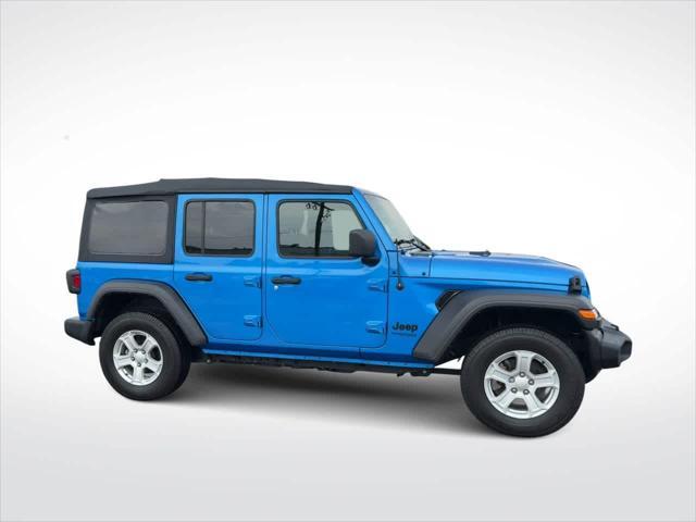 used 2022 Jeep Wrangler Unlimited car, priced at $28,995