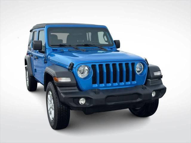 used 2022 Jeep Wrangler Unlimited car, priced at $28,995