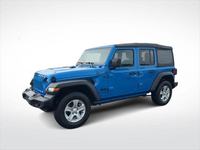 used 2022 Jeep Wrangler Unlimited car, priced at $28,995