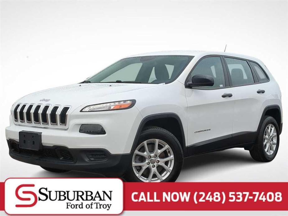 used 2017 Jeep Cherokee car, priced at $15,695