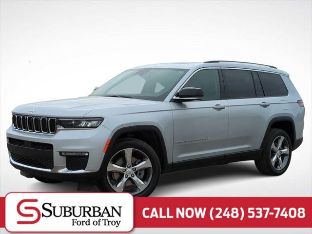 used 2021 Jeep Grand Cherokee L car, priced at $32,495