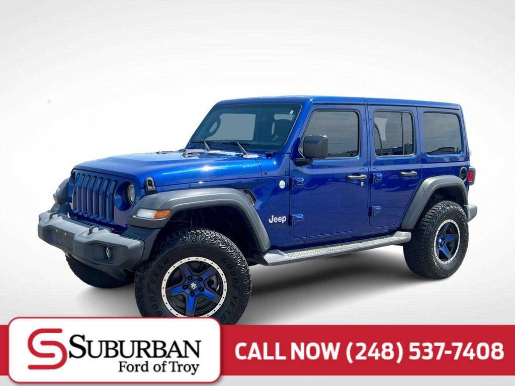 used 2018 Jeep Wrangler Unlimited car, priced at $18,995