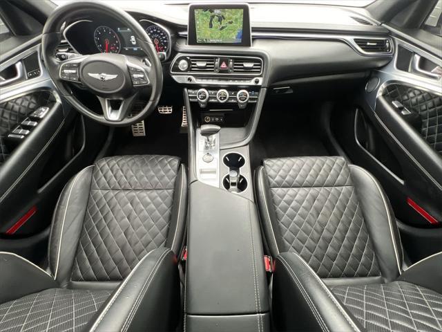 used 2019 Genesis G70 car, priced at $26,495