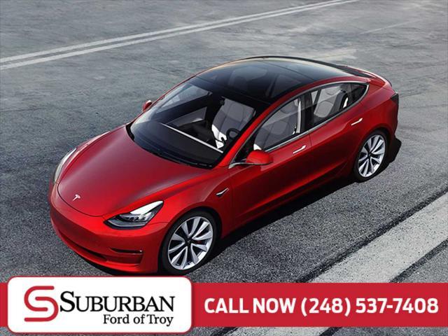 used 2022 Tesla Model 3 car, priced at $29,995