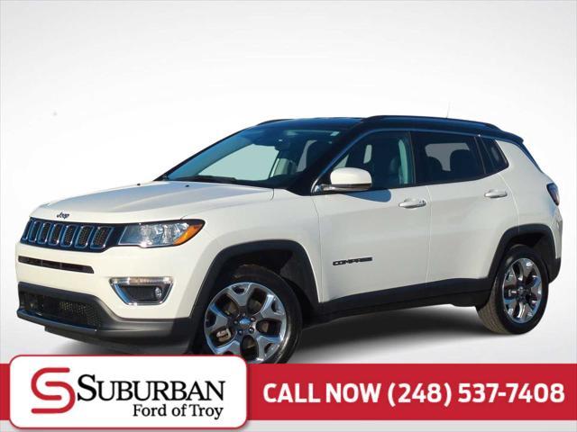 used 2021 Jeep Compass car, priced at $19,995