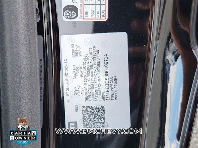 used 2024 Chevrolet Camaro car, priced at $38,491