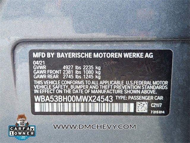 used 2021 BMW 530 car, priced at $24,993