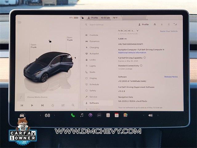 used 2025 Tesla Model Y car, priced at $35,000