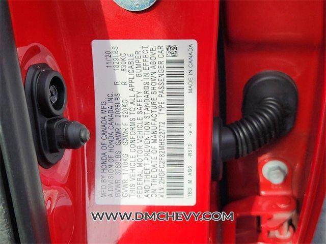used 2021 Honda Civic car, priced at $19,791