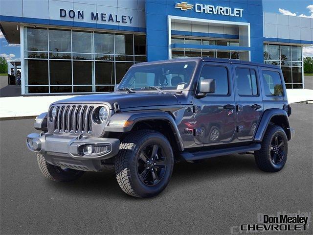 used 2021 Jeep Wrangler Unlimited car, priced at $26,995