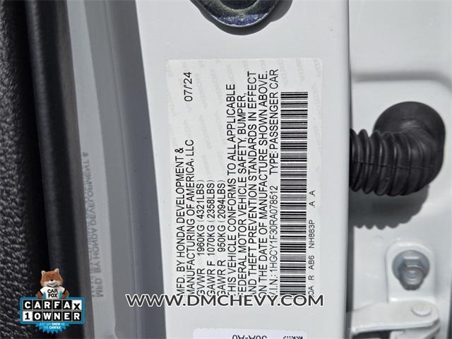 used 2024 Honda Accord car, priced at $25,293