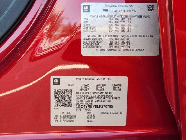 used 2020 Chevrolet Silverado 2500 car, priced at $49,493