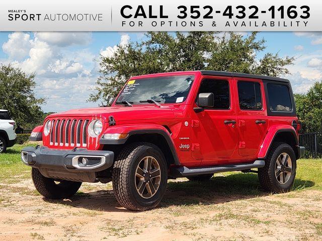 used 2020 Jeep Wrangler Unlimited car, priced at $28,492