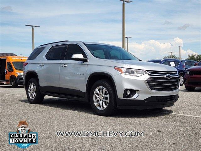 used 2021 Chevrolet Traverse car, priced at $23,700