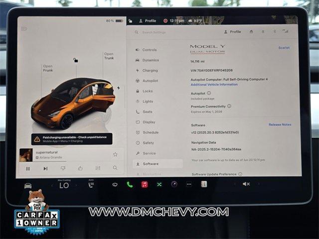 used 2024 Tesla Model Y car, priced at $39,000