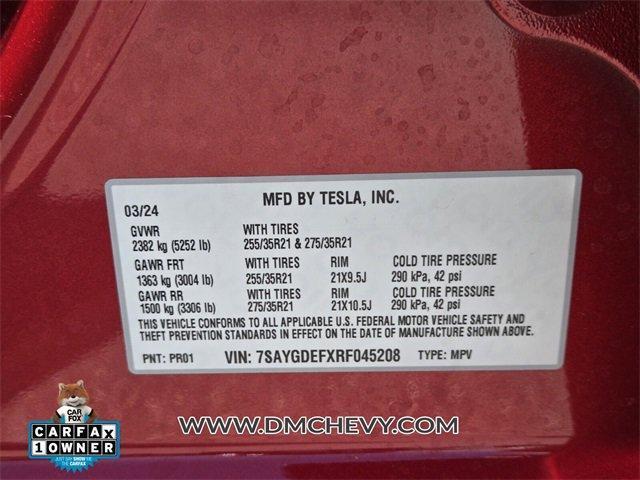 used 2024 Tesla Model Y car, priced at $39,000