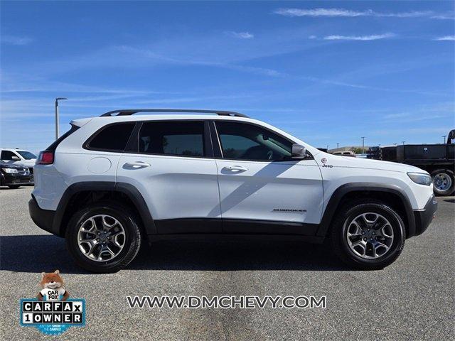 used 2021 Jeep Cherokee car, priced at $20,695