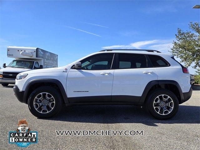 used 2021 Jeep Cherokee car, priced at $20,695