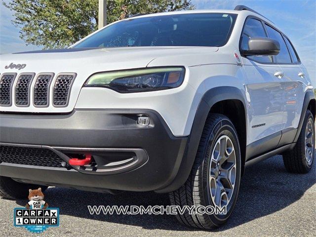 used 2021 Jeep Cherokee car, priced at $20,695