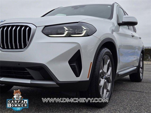 used 2022 BMW X3 car, priced at $32,495