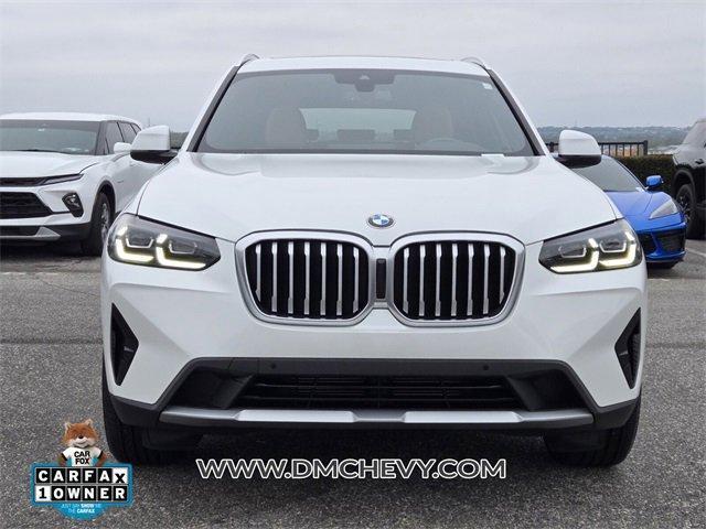 used 2022 BMW X3 car, priced at $32,495