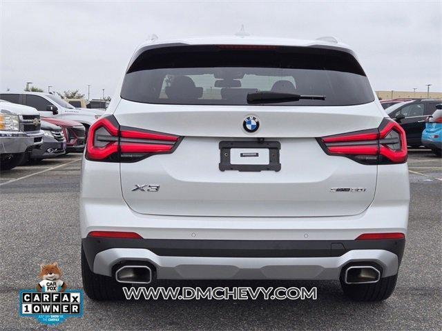 used 2022 BMW X3 car, priced at $32,495