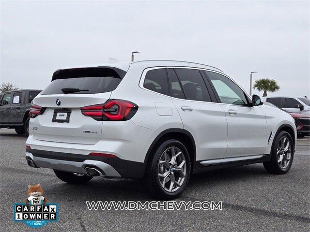 used 2022 BMW X3 car, priced at $32,495