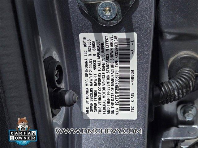 used 2019 Honda Civic car, priced at $15,493