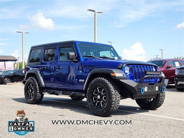 used 2019 Jeep Wrangler Unlimited car, priced at $27,491