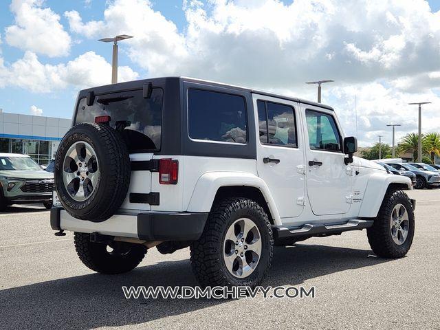 used 2017 Jeep Wrangler Unlimited car, priced at $17,494
