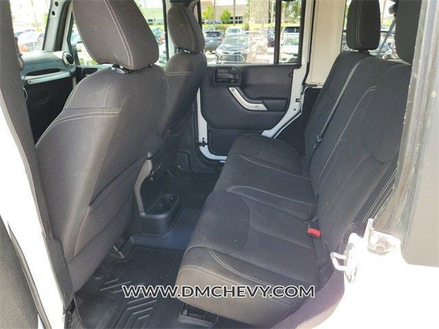 used 2017 Jeep Wrangler Unlimited car, priced at $19,993