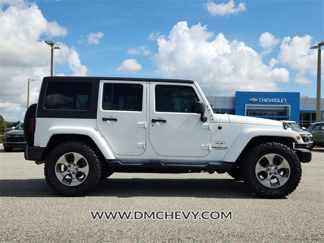 used 2017 Jeep Wrangler Unlimited car, priced at $19,993