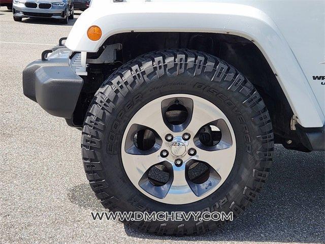 used 2017 Jeep Wrangler Unlimited car, priced at $19,993