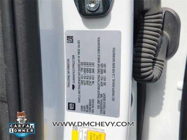 used 2023 Chevrolet Suburban car, priced at $50,991