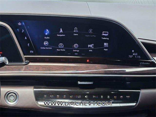 used 2023 Cadillac Escalade car, priced at $80,991