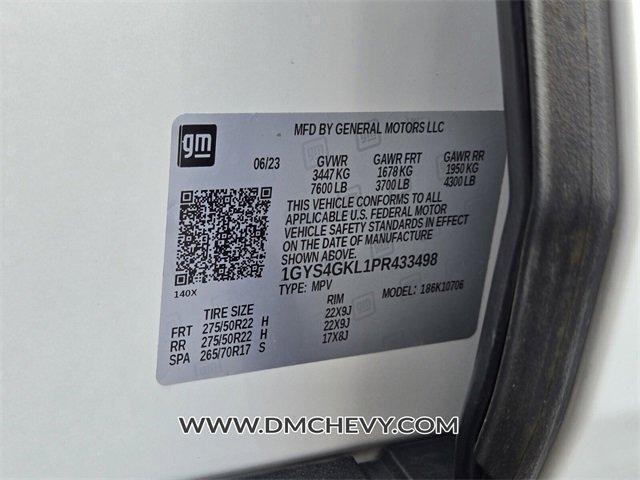 used 2023 Cadillac Escalade car, priced at $80,991