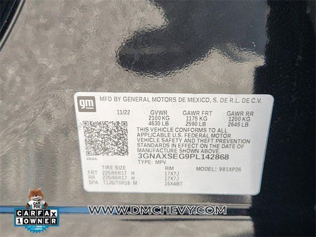 used 2023 Chevrolet Equinox car, priced at $23,491