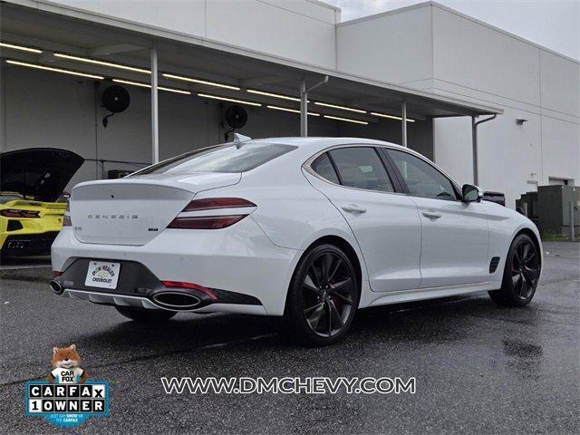 used 2022 Genesis G70 car, priced at $36,000