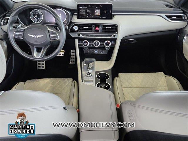 used 2022 Genesis G70 car, priced at $36,000