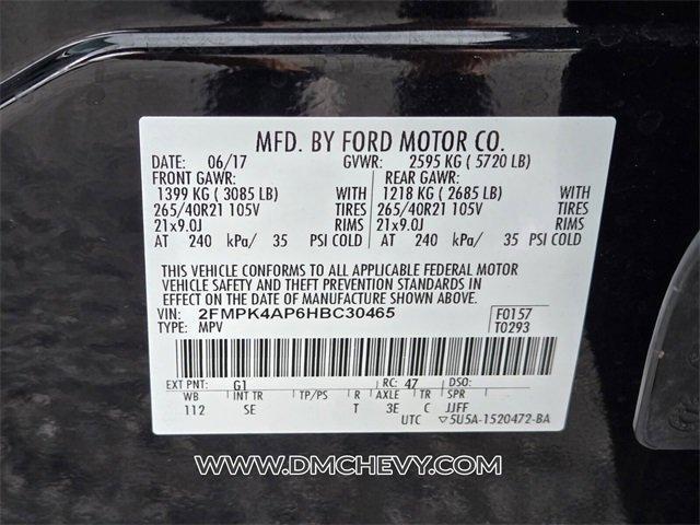 used 2017 Ford Edge car, priced at $17,000
