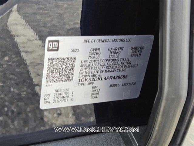 used 2023 GMC Yukon car, priced at $65,595