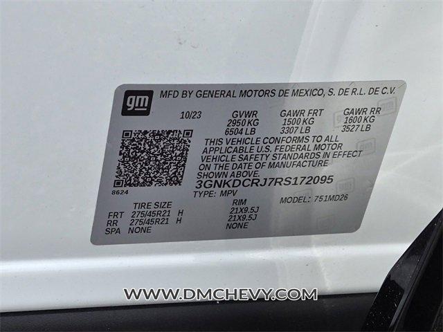 new 2024 Chevrolet Blazer EV car, priced at $44,198