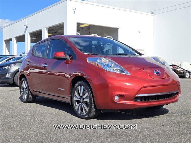 used 2015 Nissan Leaf car, priced at $5,995