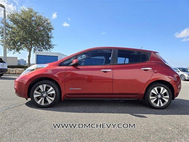 used 2015 Nissan Leaf car, priced at $5,995