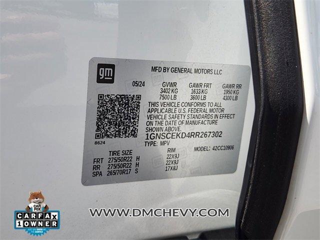 used 2024 Chevrolet Suburban car, priced at $65,000